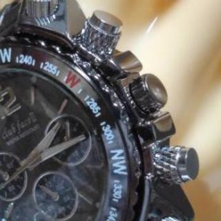 club face Ⅱ　black メンズ　メタル　腕時計☆CF-1060　新品未使用