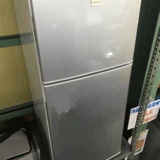 DAEWOO/2ドア 冷凍冷蔵庫 DRF113TK シルバー