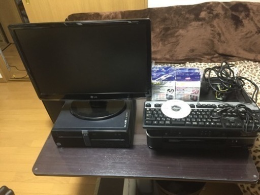 HPディスクトップPC \u0026エプソンEP-801Aプリンター
