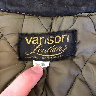 Vanson バンソン ヴィンテージ シングルライダース レザージャケット 