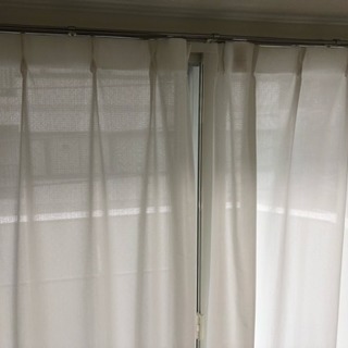 ニトリ Nitori カーテン レース 100 176 2枚セット よっくんくん 御徒町のカーテン ブラインドの中古あげます 譲ります ジモティーで不用品の処分