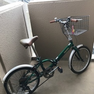 取りに来てくださる方に、折りたたみ自転車