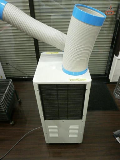 排熱ダクト付スポットクーラー　ナカトミ ＳＡＣ-408N　　使用期間３か月
