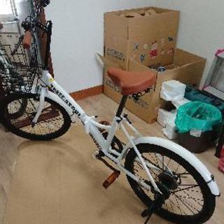 折りたたみ自転車 １回使用です