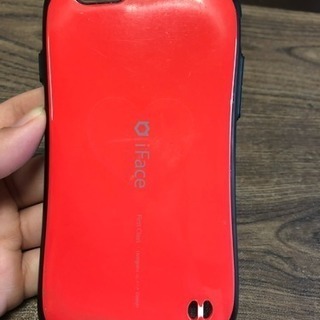 【更に値下げ！】iPhone6用、iFace赤(中古)