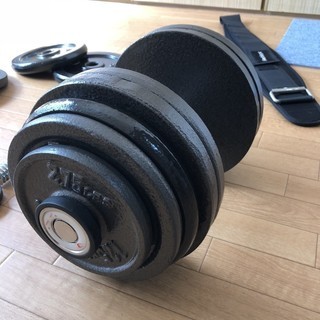 ダンベル80kgセット プラストレーニングギア