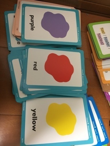 AEON 英会話教室 イーオン English cards 英語のカード 教育 子供 勉強