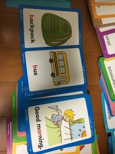 AEON 英会話教室 イーオン English cards 英語のカード 教育 子供 勉強