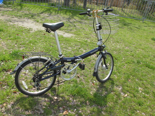 【乗り易い折りたたみ式自転車】ビンテージなダホンMetro