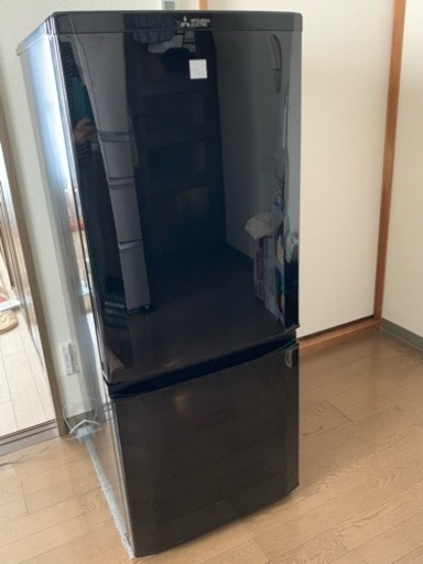 三菱冷蔵庫 2ドア 146ℓ ブラック