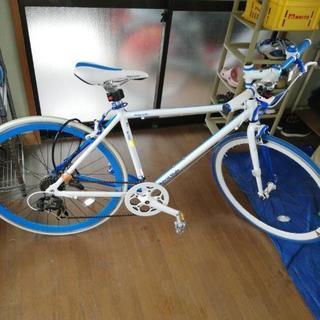 [受け渡し者決定しました]【美品】‼️ クロスバイク　自転車 受け渡し者決定しました]【美品】‼️ クロスバイク 自転車