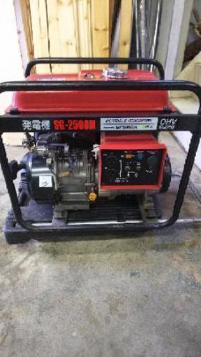 三菱発電機 SG-2500M 三菱発電機 SG-2500M