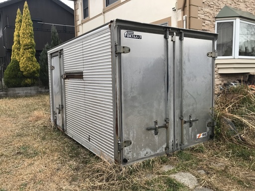バイク　駐輪場　コンテナ