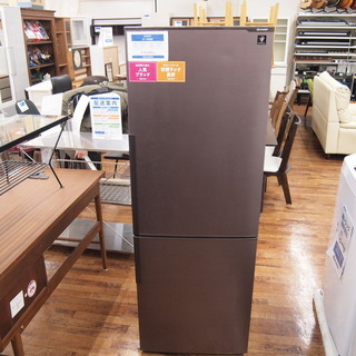 冷蔵庫 2016年製 SJ-PD27B-T SHARP 送料込み】SHARP 271L 冷凍冷蔵庫