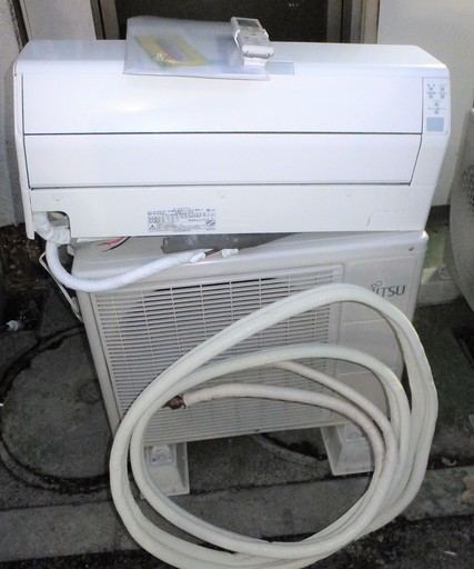 ☆富士通 FUJITSU AS-S22V-W インバーター冷暖房エアコン◆人感センサー搭載
