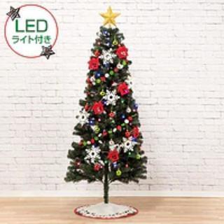 LEDライト付きクリスマスツリー