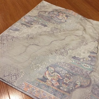 本場大島紬 着物 都喜ヱ門 道長取に鳥 