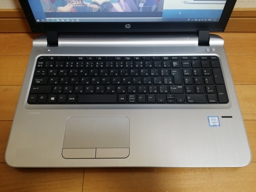 【けっこう美品】Windows10モデル 第六世代i3 M.2スロット搭載 薄型ノートパソコン USBマウスプレゼント中 (15.6型 ProBook 450 G3 Office2016)