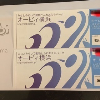 オービー横浜 パスポート 一日券2枚 ※ 有効期限 2020/3/31