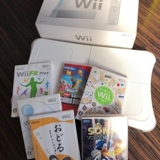 Wii Wiiセット WiiFit バランスボード Wiiソフト