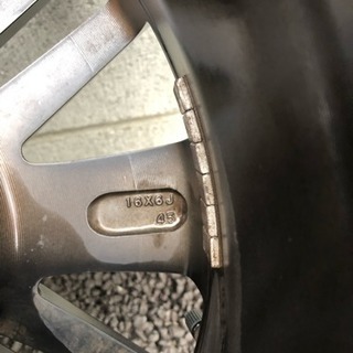 トヨタ純正 ウィッシュ後期ホイール タイヤセット