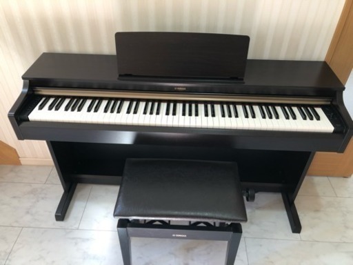 YAMAHA YDP-162 ARIUS 2015年製　高低自在イス、ベッドホン付き　動作確認済み