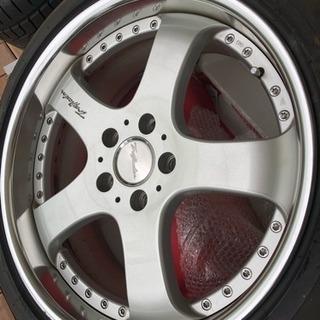 DTS18インチ 深リム バリ山 4本