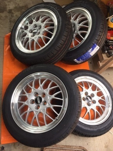 BBS スバル純正 新品タイヤセット