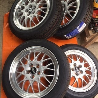 BBS スバル純正 新品タイヤセット