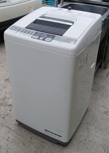 姫路 日立 全自動洗濯機7kg白い約束 Nw 7my 12年製 格安提供品 くまねず 姫路の生活家電 洗濯機 の中古あげます 譲ります ジモティーで不用品の処分