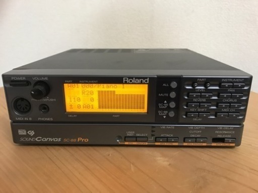 Roland 音源モジュール SC-88 Pro 中古