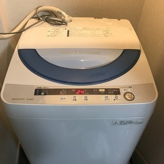 SHARP 2015年製 洗濯機