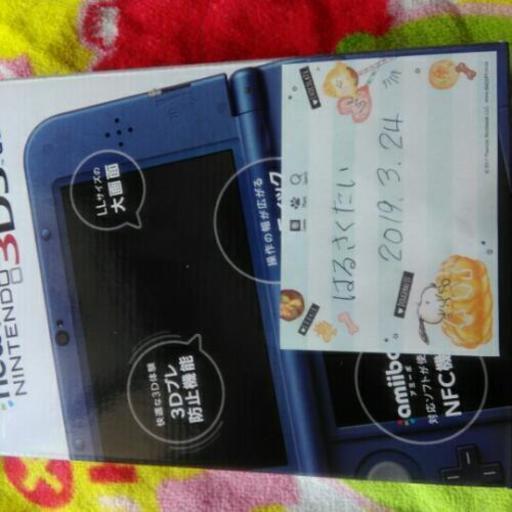 新品未使用☆ ニンテンドー new3DS LL  メタリックブルー