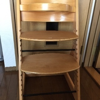 【ネット決済】子供の椅子  高さ調整可能