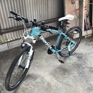 Bianchi マウンテンバイク 空気入れ、その他部品付き