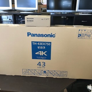 新同品！！　パナソニック　４３型　４K液晶テレビ　なんと！！　４...
