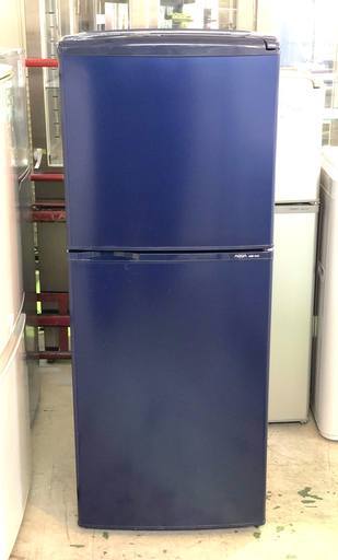 新しいスタイル 137L 冷蔵庫 大幅値下げキャンペーン中♪安心の一年保証《青！ブルー！》2014年製■AQUA 2ドア 生産終了品 アーバンブルー AQR-141C 冷蔵庫