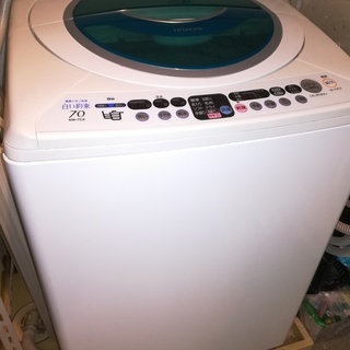 【差し上げます】日立　全自動洗濯　白い約束　7kg　NW-7CX
