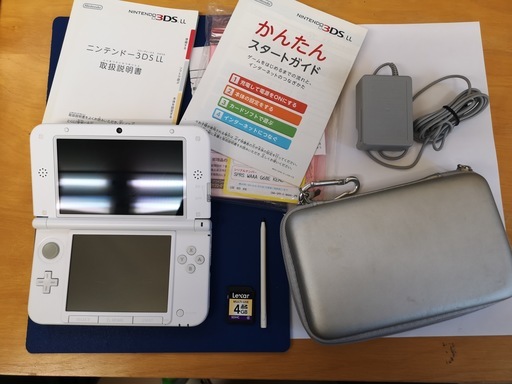 3DS LL本体　白
