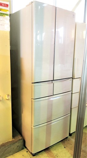 【おトク】 《大容量465L!フレンチドア》2015年製■シャープ/SHARP SJ-PF47B-S プラズマクラスター冷蔵庫 シルバー 冷蔵庫