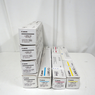 未使用 キャノン 純正トナー NPG-52 4色7本セット 札幌市 白石区 東札幌 未使用 キャノン 純正トナー NPG-52 4色7本セット 札幌市 白石区