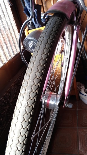 自転車 26インチ 玄関内保管 ステンレス製