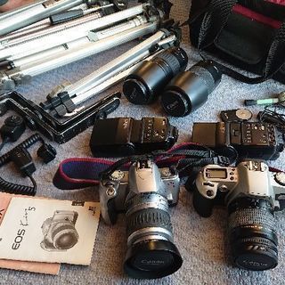 フィルム一眼レフカメラ Canon EOS kiss 2台セット noor-afshar.ir