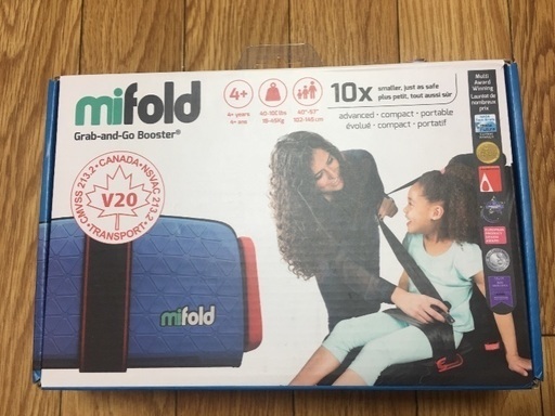 【新品】チャイルドシート 折りたたみ 軽量 mifold