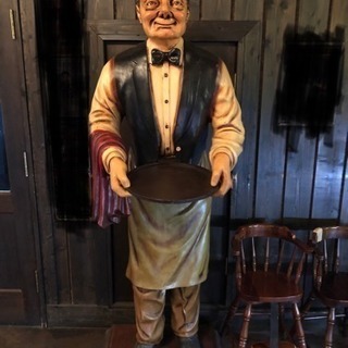 FRP  オブジェ 老ウェイター