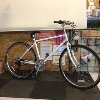 MARUKIN VACANZE 700c クロスバイク 21段変速 白