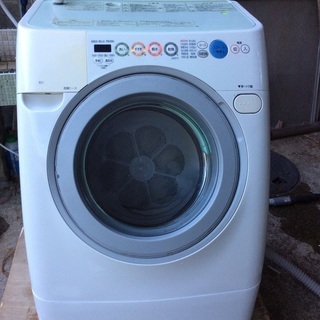 ナショナル　ドラム式洗濯乾燥機　NA-V80　洗濯・脱水容量8.0kg/乾燥容量4.5kg