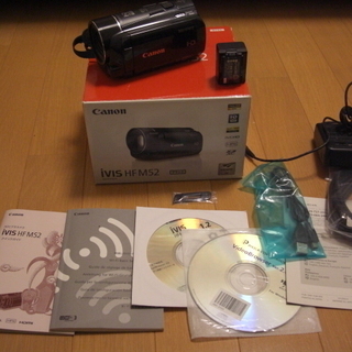 【終了】Canon デジタルビデオカメラ HF M52