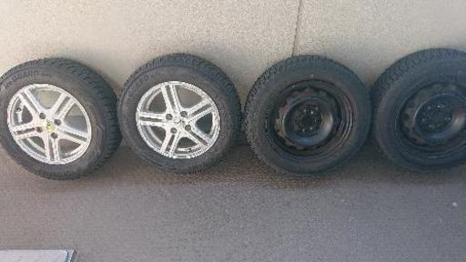 スタッドレスホイールセット・175-65-14・ 17年2本、12年2本の4本