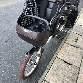 お取引中》電動自転車 高年式 パナソニック 三人乗り 20型